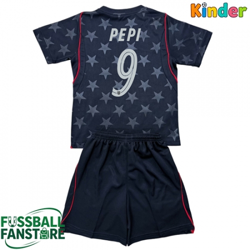 Vereinigte Staaten Ricardo Pepi #9 Replik Auswärtstrikot Kinder WM 2026 Kurzarm (+ Kurze Hosen)